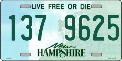 NH license plate 1379625