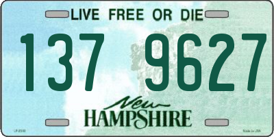 NH license plate 1379627