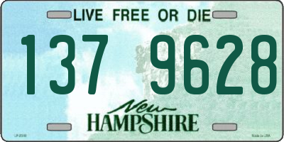 NH license plate 1379628