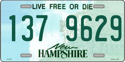 NH license plate 1379629