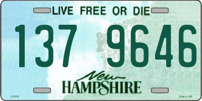 NH license plate 1379646
