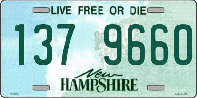 NH license plate 1379660