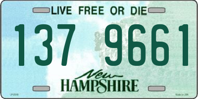 NH license plate 1379661