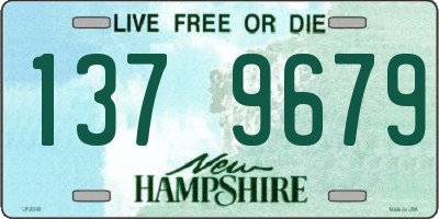 NH license plate 1379679