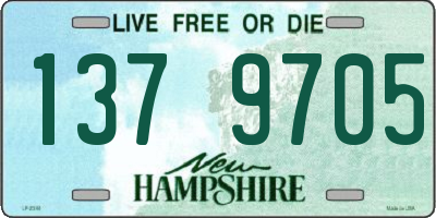 NH license plate 1379705