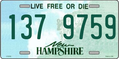 NH license plate 1379759