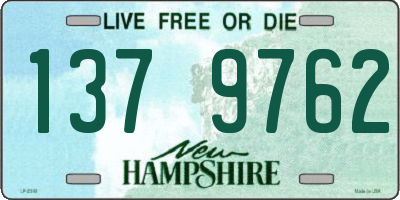 NH license plate 1379762