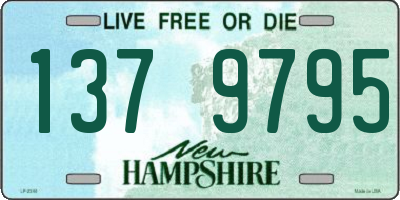 NH license plate 1379795