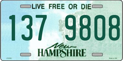 NH license plate 1379808