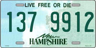 NH license plate 1379912