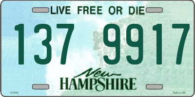 NH license plate 1379917