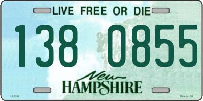 NH license plate 1380855