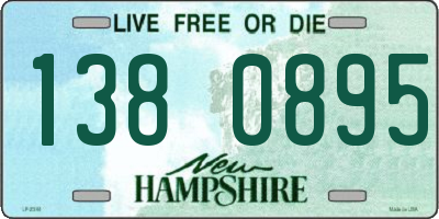 NH license plate 1380895