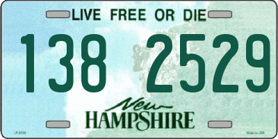 NH license plate 1382529