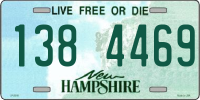 NH license plate 1384469