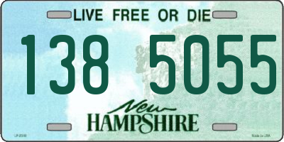 NH license plate 1385055