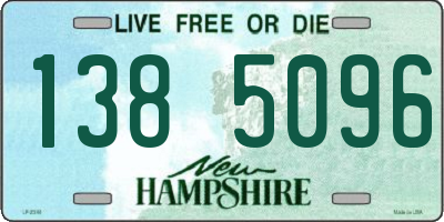 NH license plate 1385096