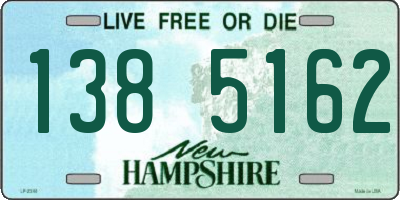 NH license plate 1385162