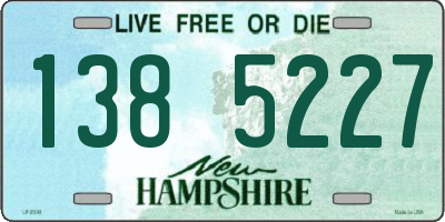 NH license plate 1385227