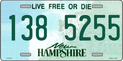 NH license plate 1385255