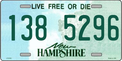 NH license plate 1385296