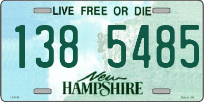 NH license plate 1385485