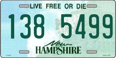 NH license plate 1385499