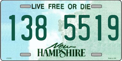NH license plate 1385519