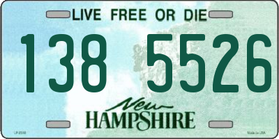 NH license plate 1385526