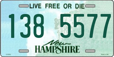 NH license plate 1385577
