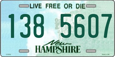 NH license plate 1385607