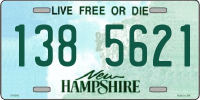 NH license plate 1385621