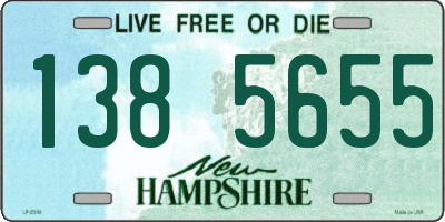 NH license plate 1385655