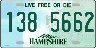 NH license plate 1385662