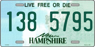 NH license plate 1385795