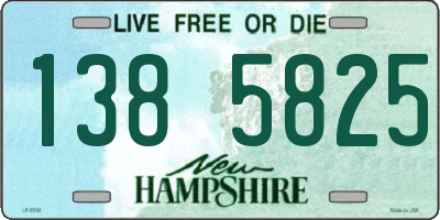NH license plate 1385825