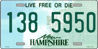 NH license plate 1385950