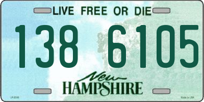 NH license plate 1386105