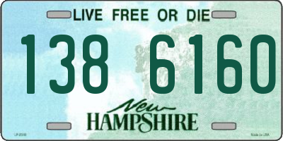 NH license plate 1386160