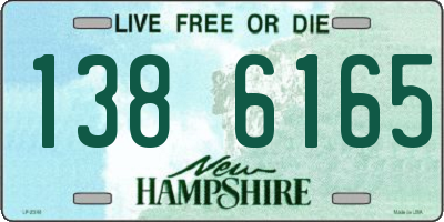 NH license plate 1386165