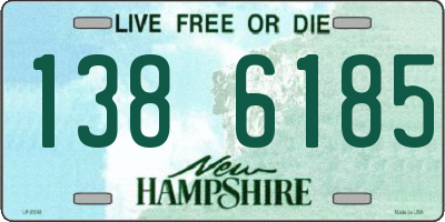 NH license plate 1386185