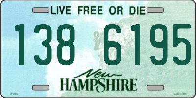 NH license plate 1386195