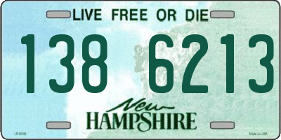 NH license plate 1386213
