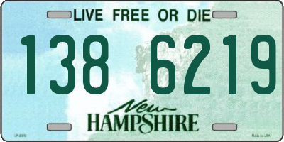 NH license plate 1386219