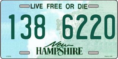 NH license plate 1386220