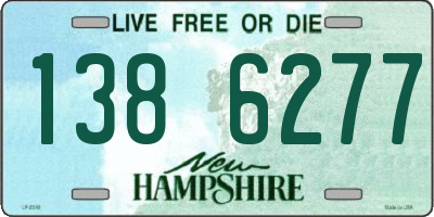 NH license plate 1386277