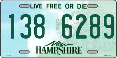NH license plate 1386289