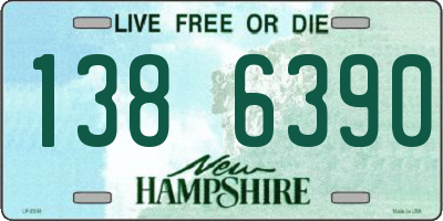NH license plate 1386390