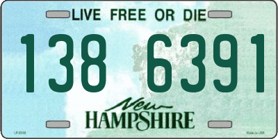 NH license plate 1386391
