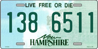 NH license plate 1386511